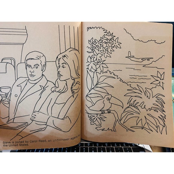 The Six Million Dollar Man Coloring Book- Authorized Edition (#C1832) - Picture 3 of 4